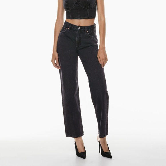 Aritzia Denim Forum 90s Marlo High Rise Baggy, sz 26 - Picture 1 of 4